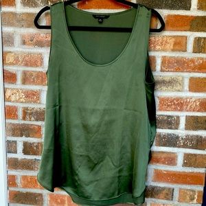 Banana Republic Green Satin Tank